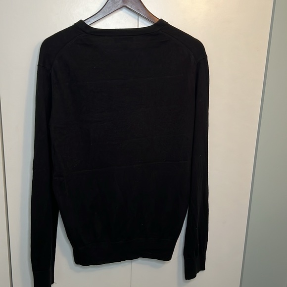 Men's Banana Republic V-neck Sweater - Black - Large - Picture 5 of 6
